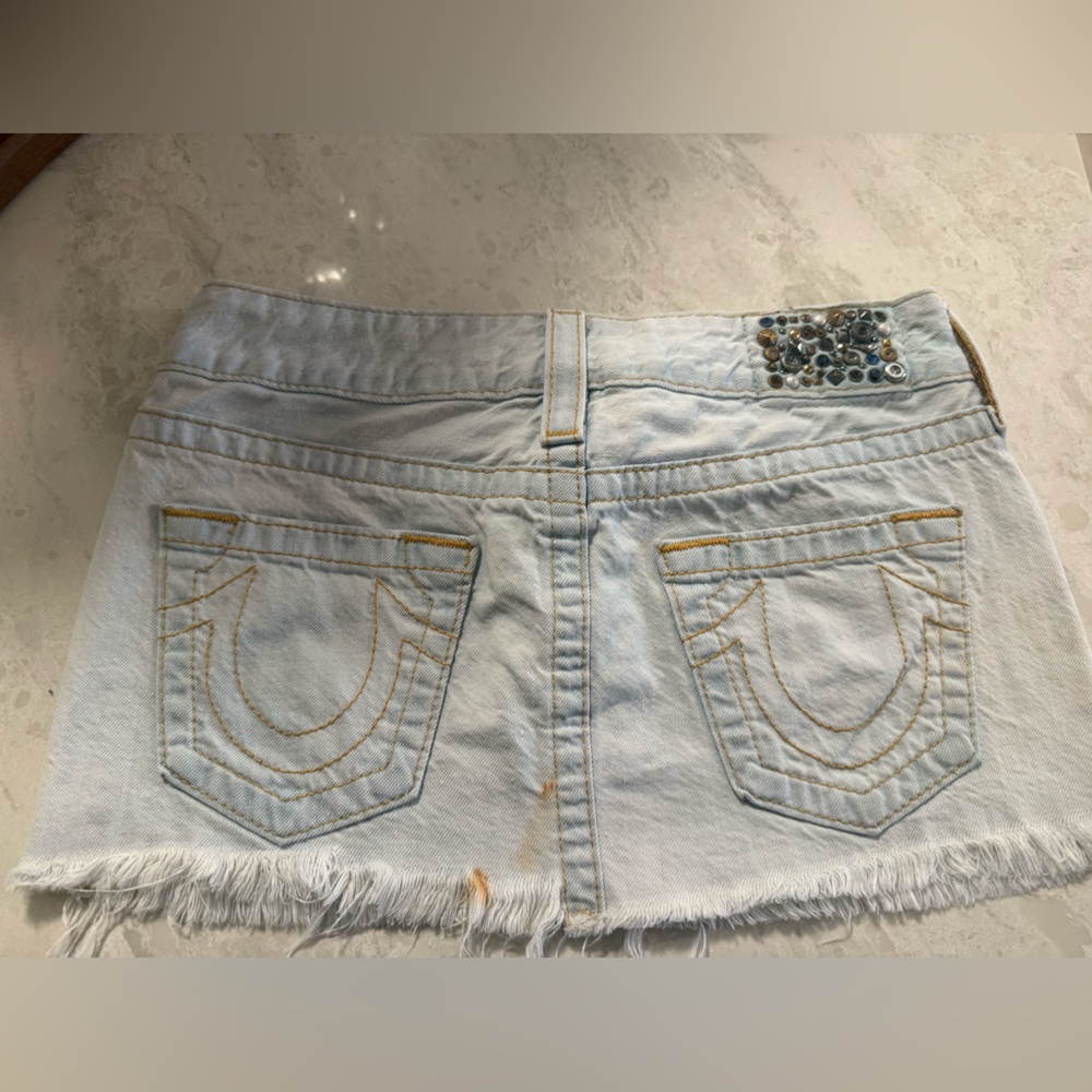 Vintage y2k True Religion mini denim